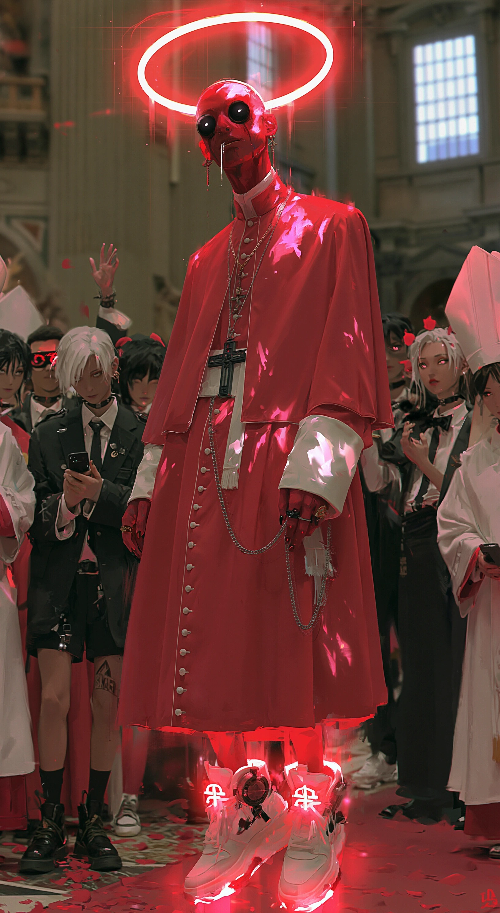 Red ceremony costume key art